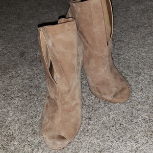Tan Suede Boots